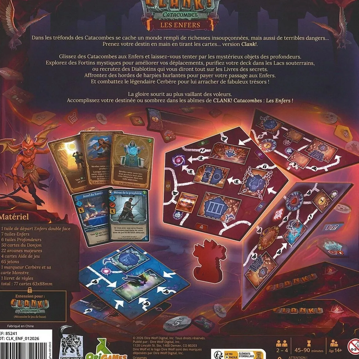 Les Enfers (Ext. Clank! Catacombes)
