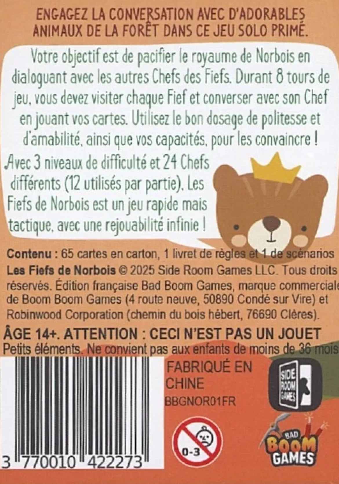 Les Fiefs de Norbois (Éd. 2025)