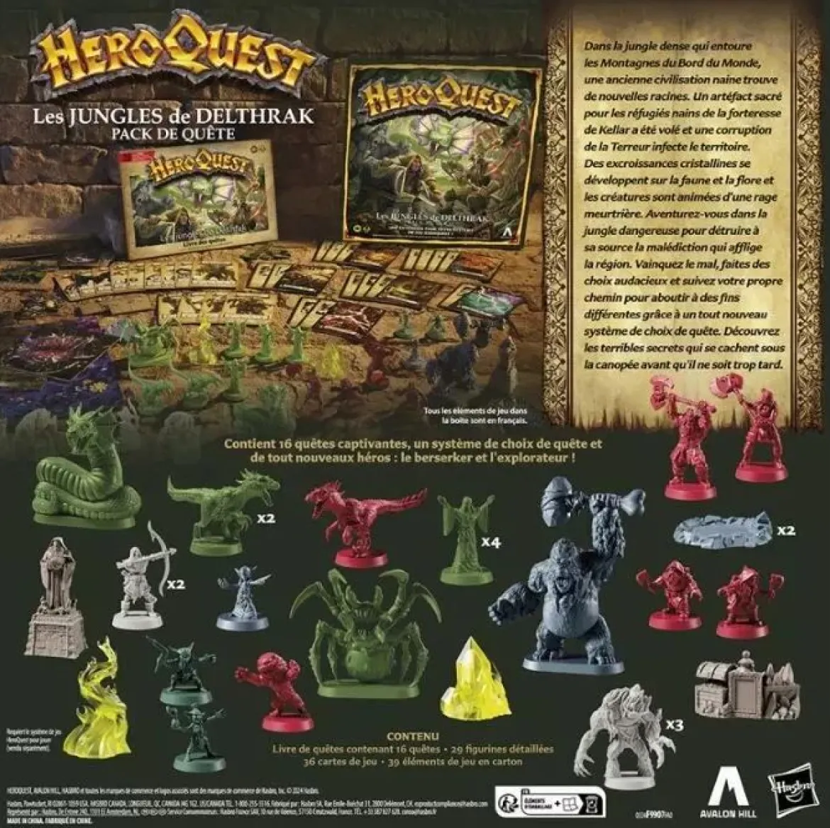 Les Jungles de Delthrak (Ext. HeroQuest)