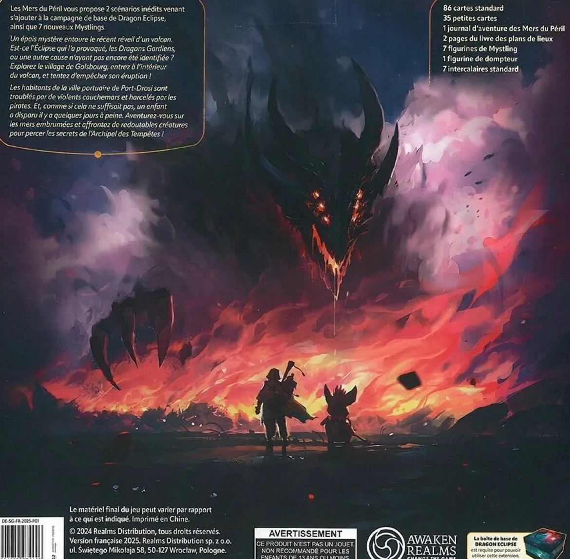 Les Mers du Péril - Stretch Goals (Ext. Dragon Eclipse)