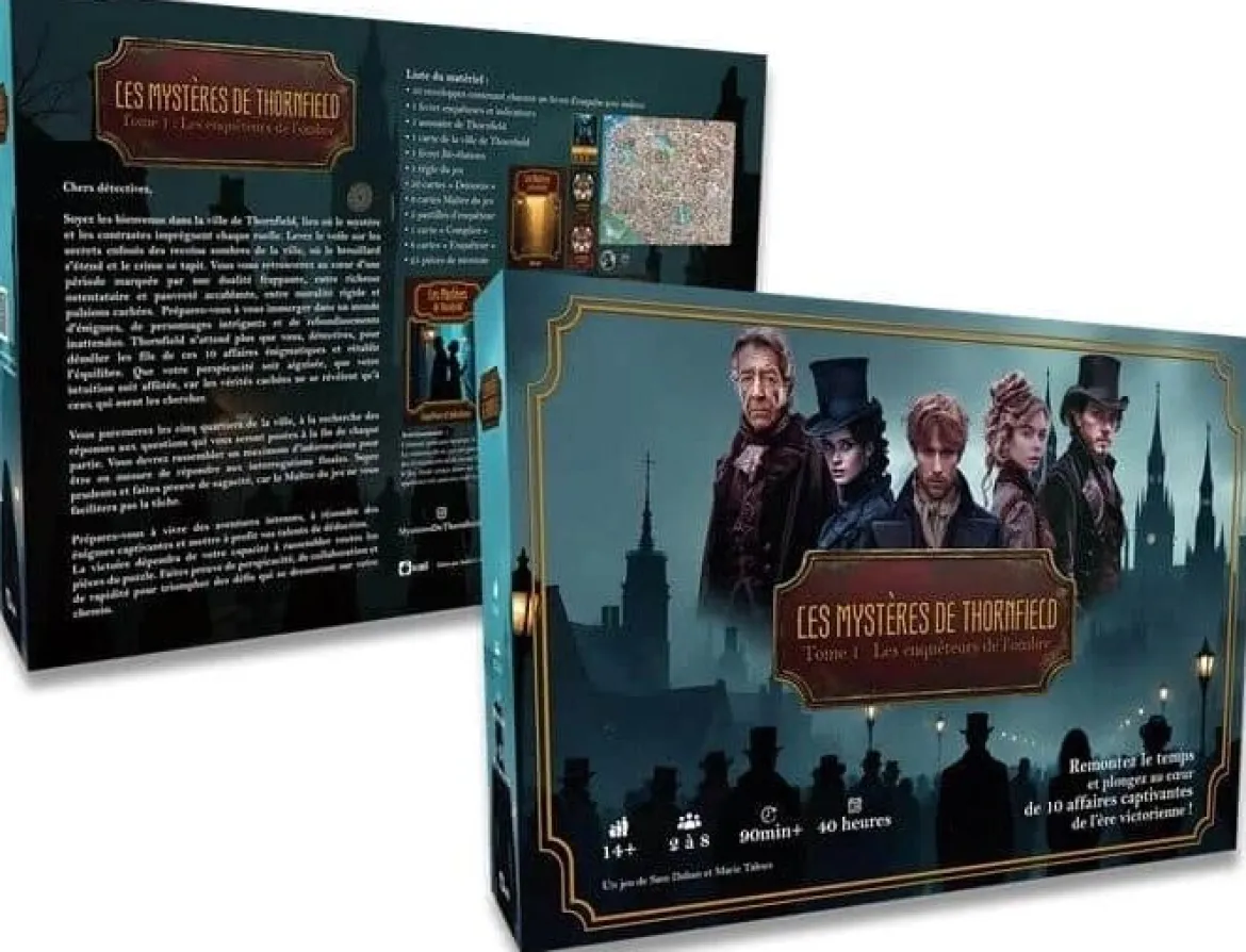 Les Mystères de Thornfield - Tome 1 : Les Enquêteurs de lOmbre