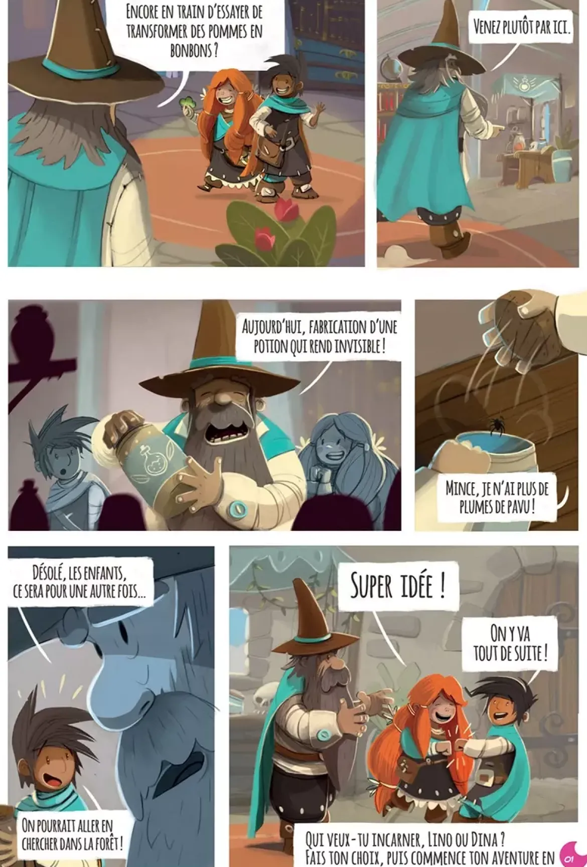 Les Petits Alchimistes - La Potion d'Invisibilité