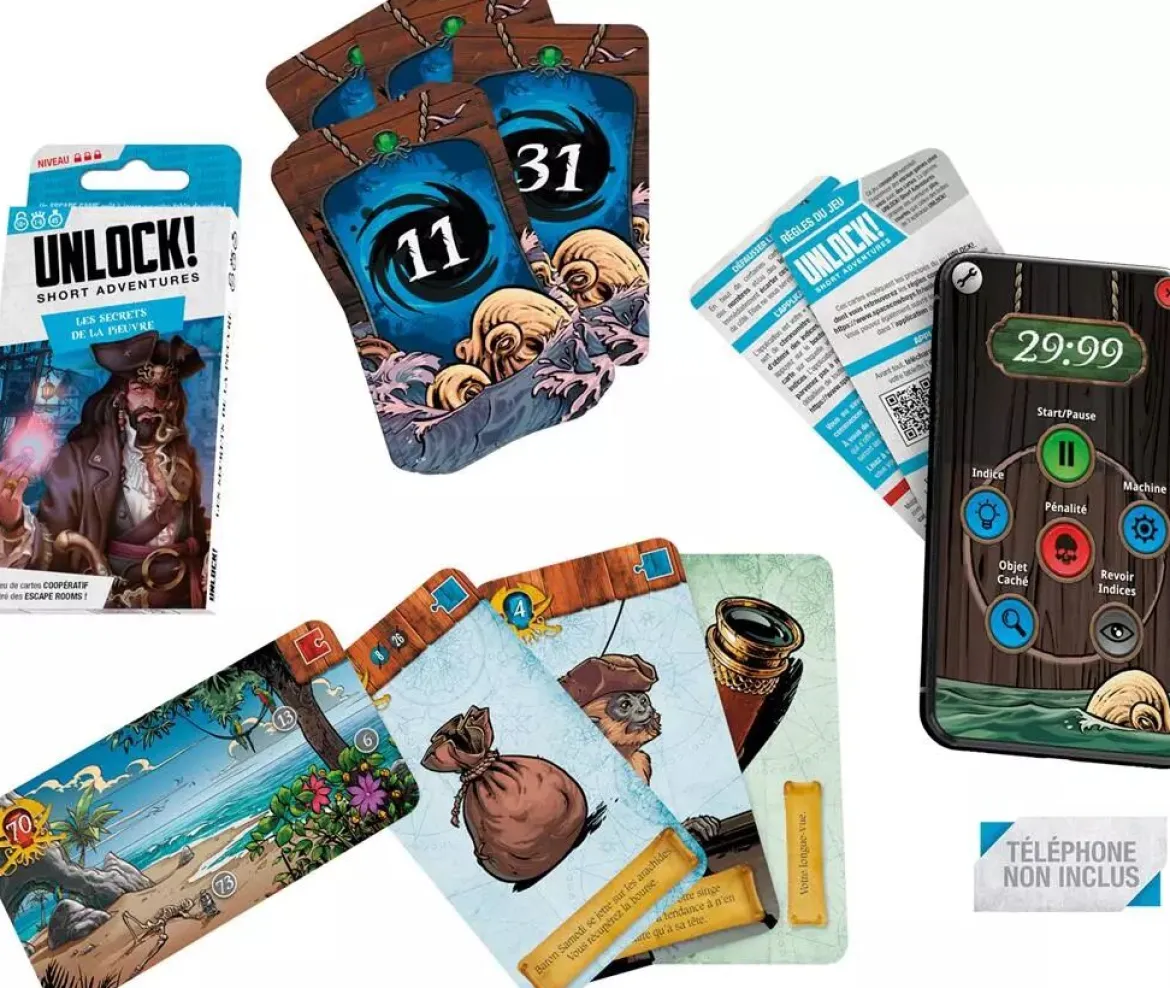 Les Secrets de la Pieuvre - Unlock! Short Adventures