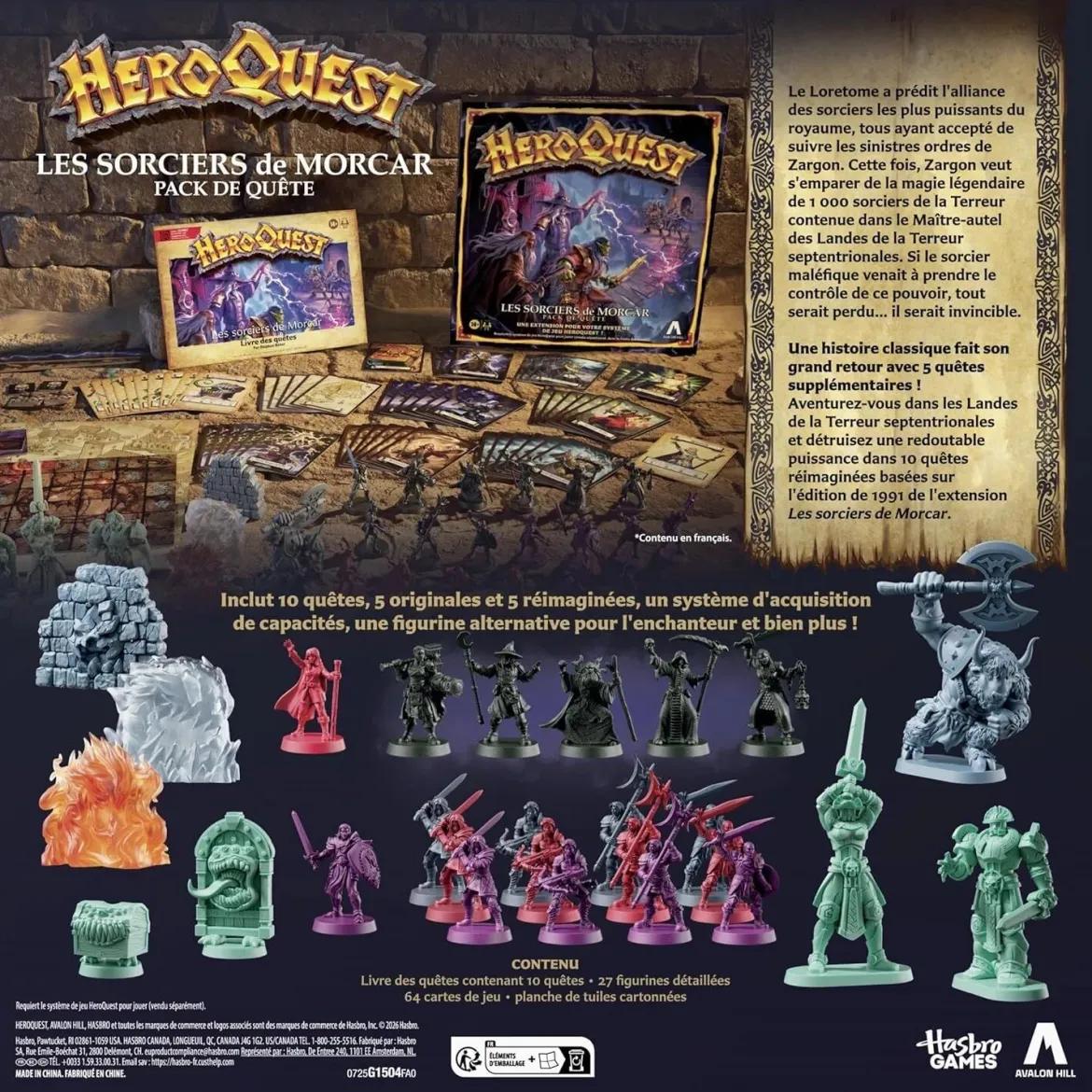Les Sorciers de Morcar (Ext. HeroQuest)