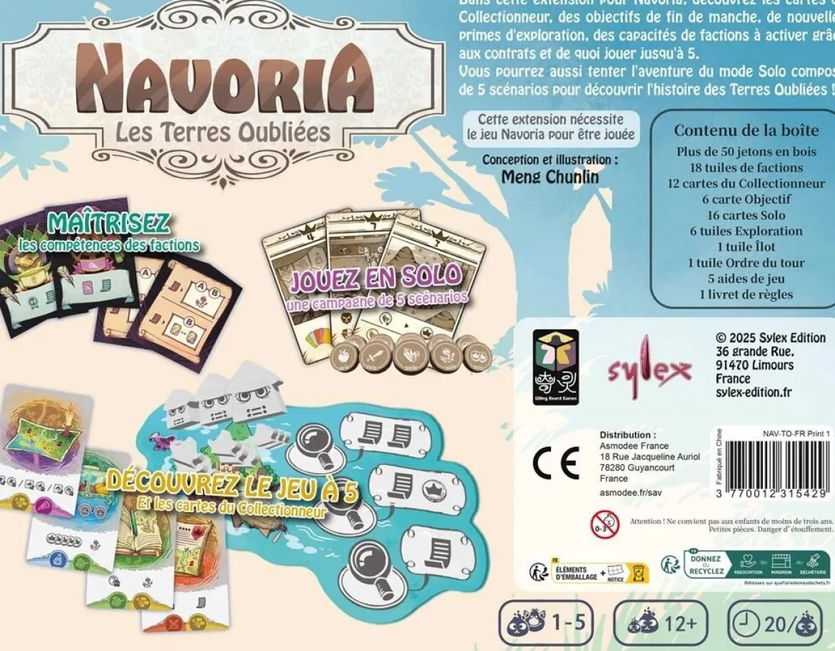 Les Terres Oubliées (Ext. Navoria)