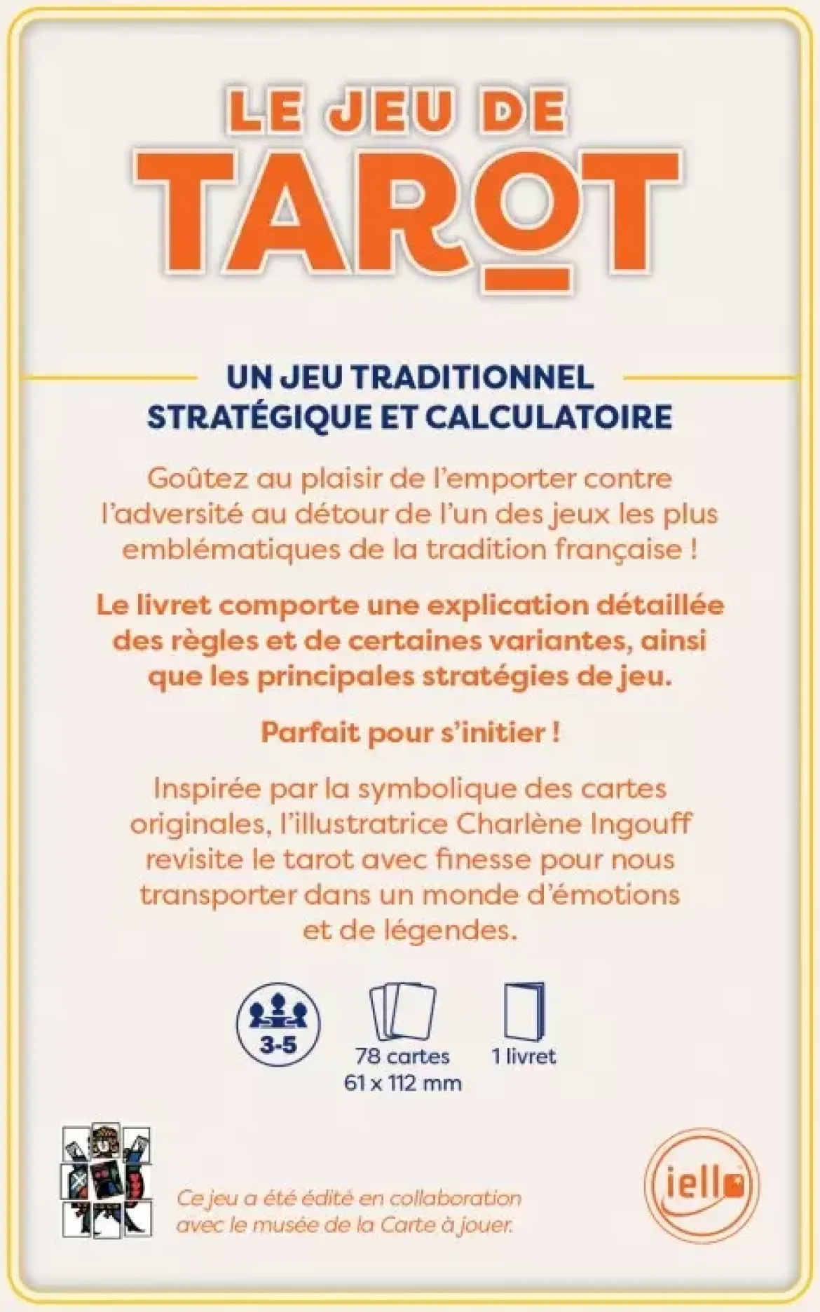 Le Tarot (Cartes Traditionnelles Iello)