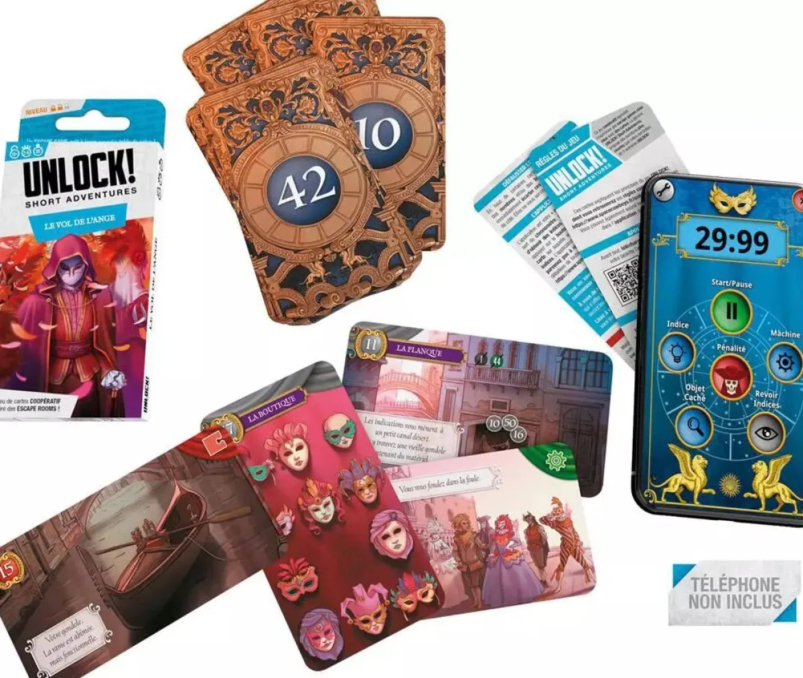 Le Vol de l'Ange - Unlock! Short Adventures
