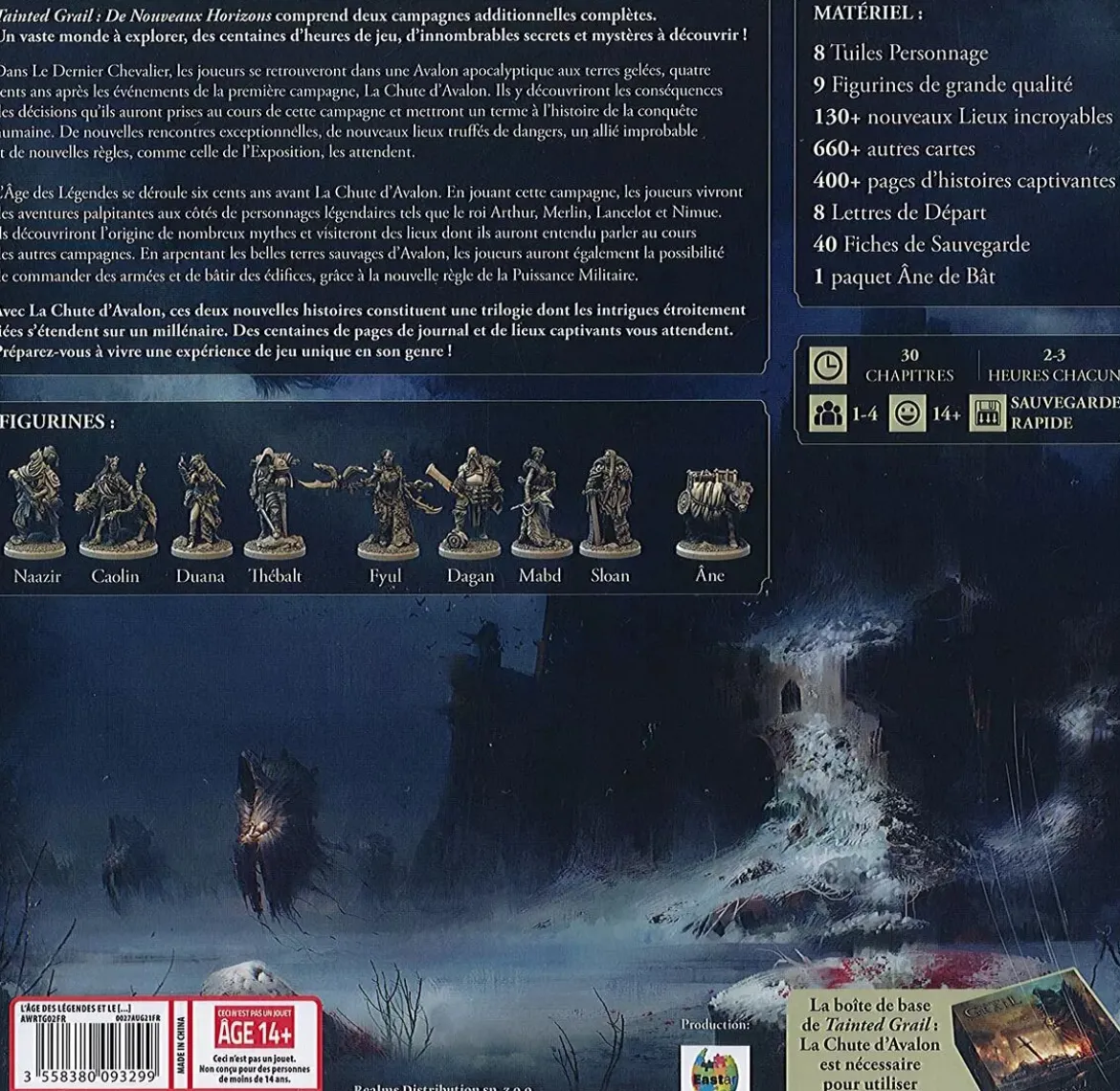 L'Âge des Légendes et Le Dernier Chevalier (Ext. Tainted Grail : La Chute d'Avalon)