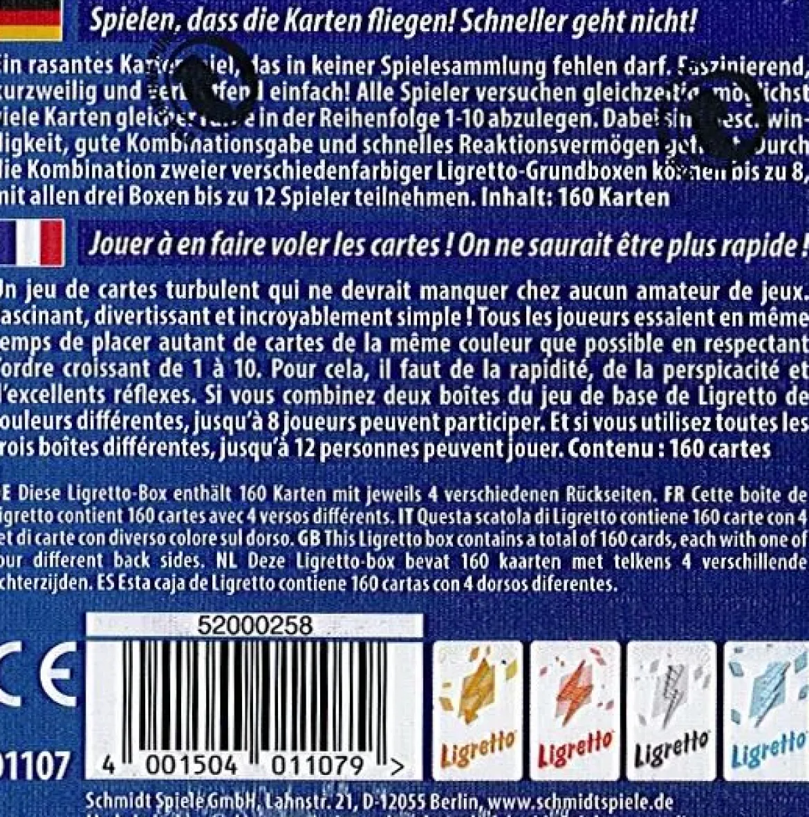Ligretto Bleu