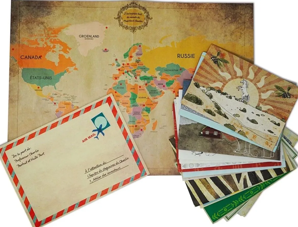 L'Incroyable Tour du Monde du Pr Charlie - Calendrier de l'Avent des Énigmes