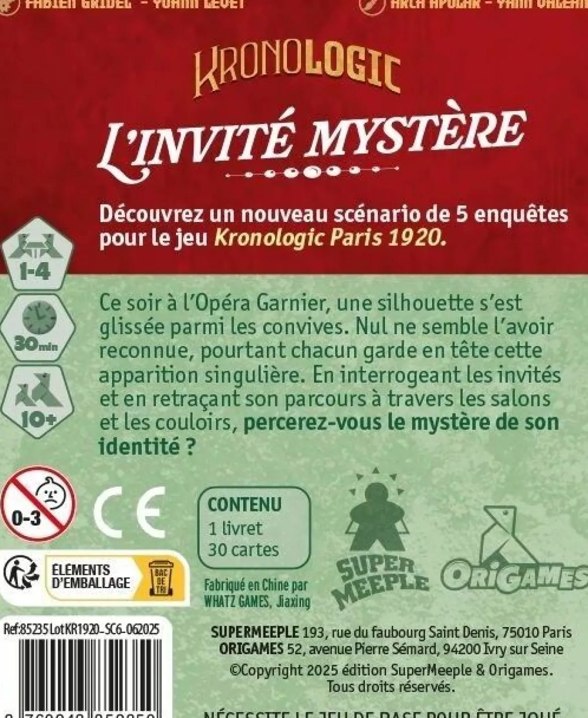 L'Invité Mystère (Ext. Kronologic Paris 1920)