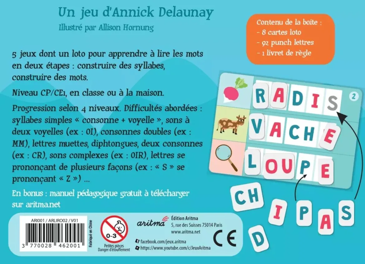 Lirodingo Syllabes et Mots