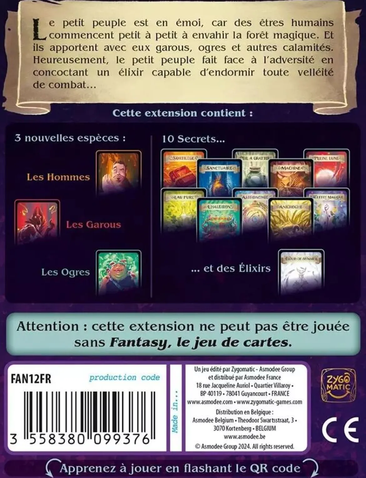 Élixirs et Secrets (Ext. Fantasy)