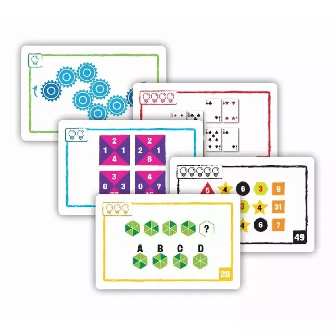 Logic Cards Bleu