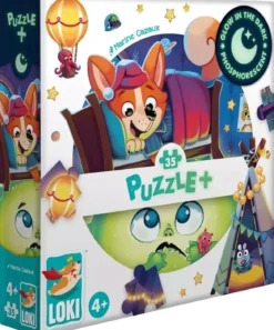 Loki et le monstre sous le lit - Puzzle +
