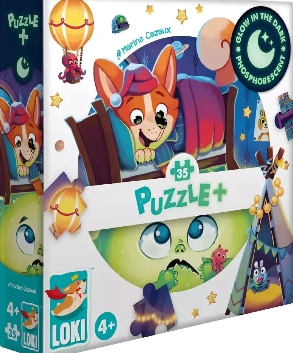 Loki et le monstre sous le lit - Puzzle +