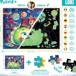 Loki et le monstre sous le lit - Puzzle +