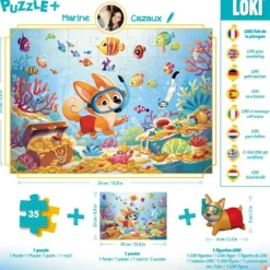 Loki fait de la Plongée - Puzzle +
