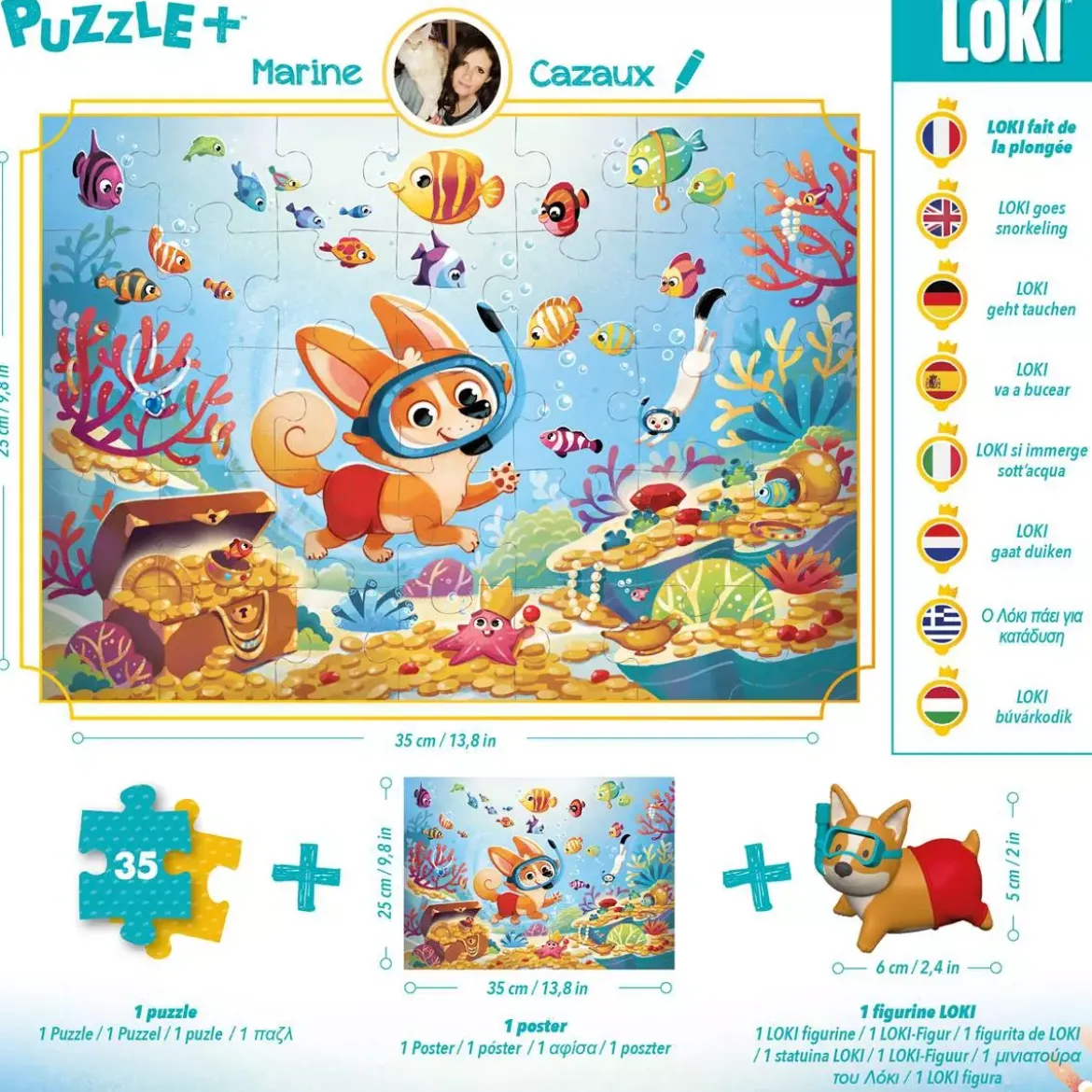 Loki fait de la Plongée - Puzzle +