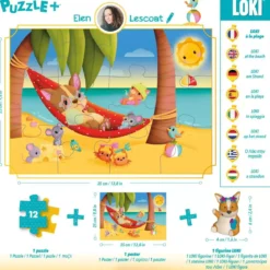 Loki à la Plage - Puzzle +