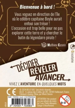 Long Story Short : Le Trésor du Capitaine Boyle