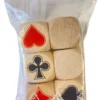 Lot de 6 Dés d'Atout
