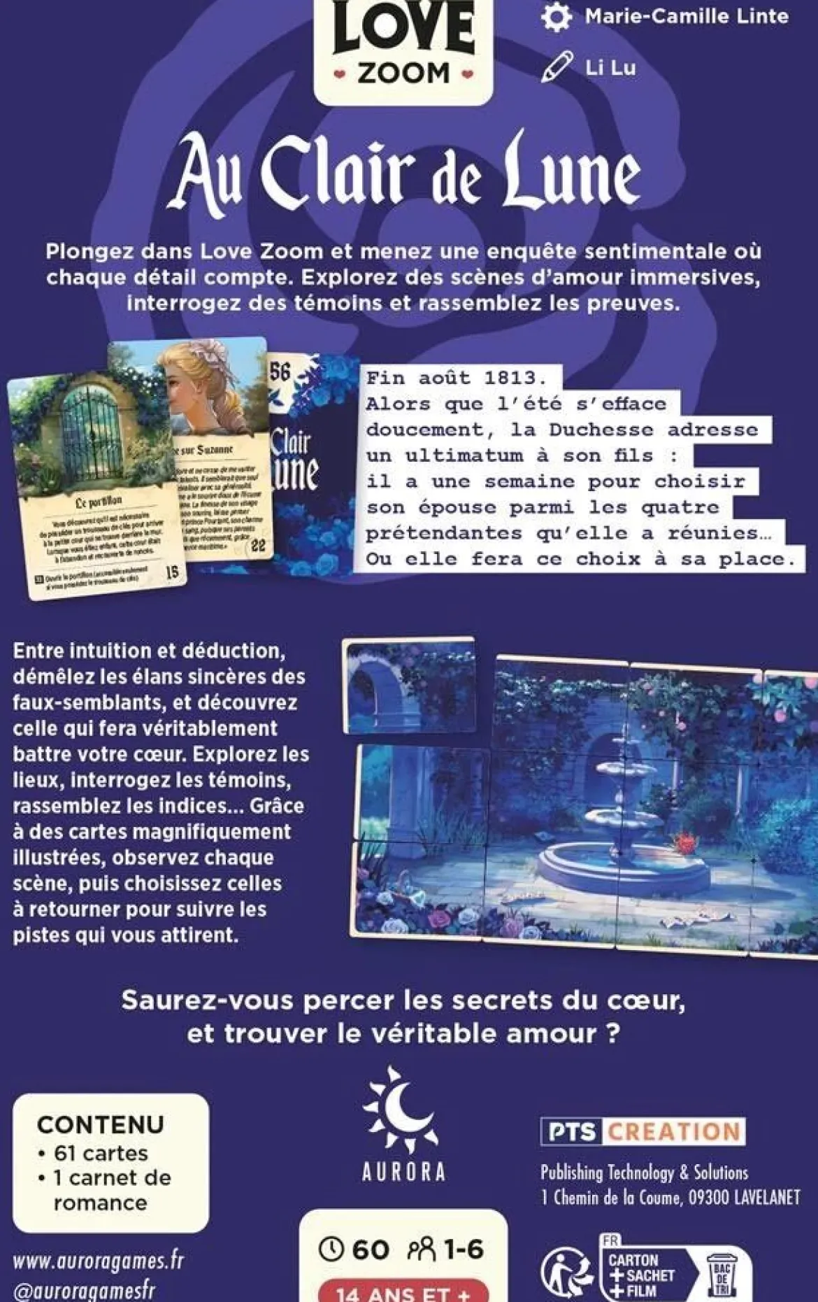 Love Zoom : Au Clair de Lune