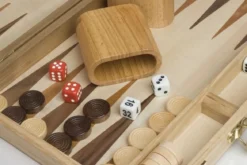 Mallette Backgammon en Bois avec poignée