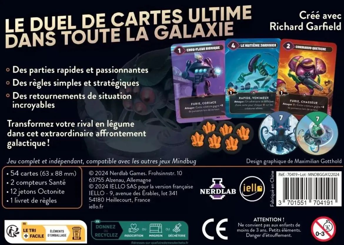 Mindbug : Bataille de Fruits Galactique