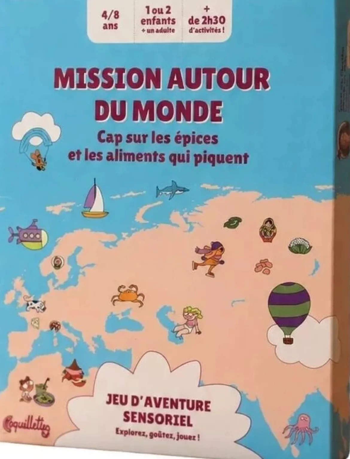 Mission Autour du Monde - Cap sur les Épices et les Aliments qui Piquent