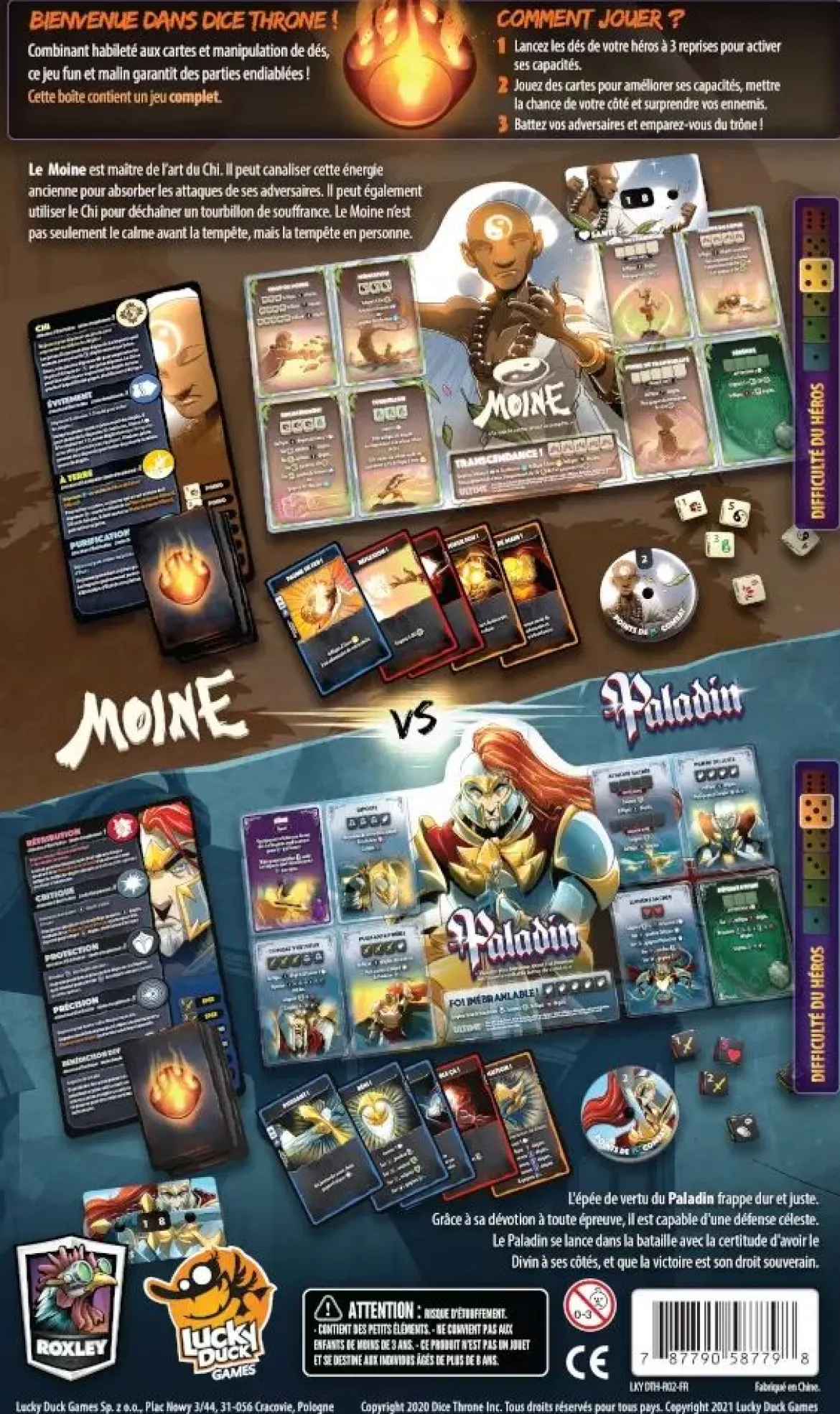 Moine Vs Paladin - Dice Throne S1 C2