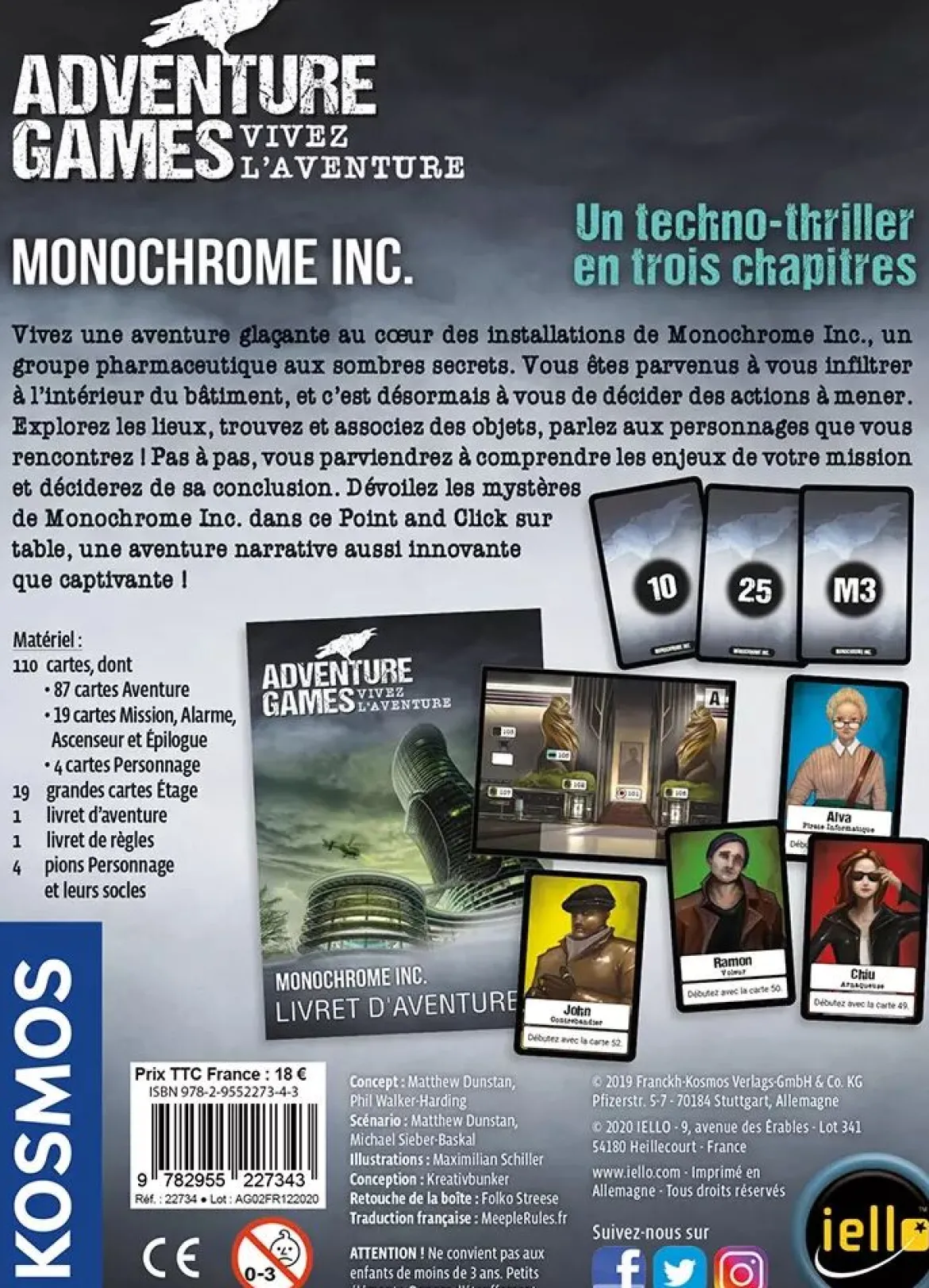 Monochrome Inc. (Adventure Games)