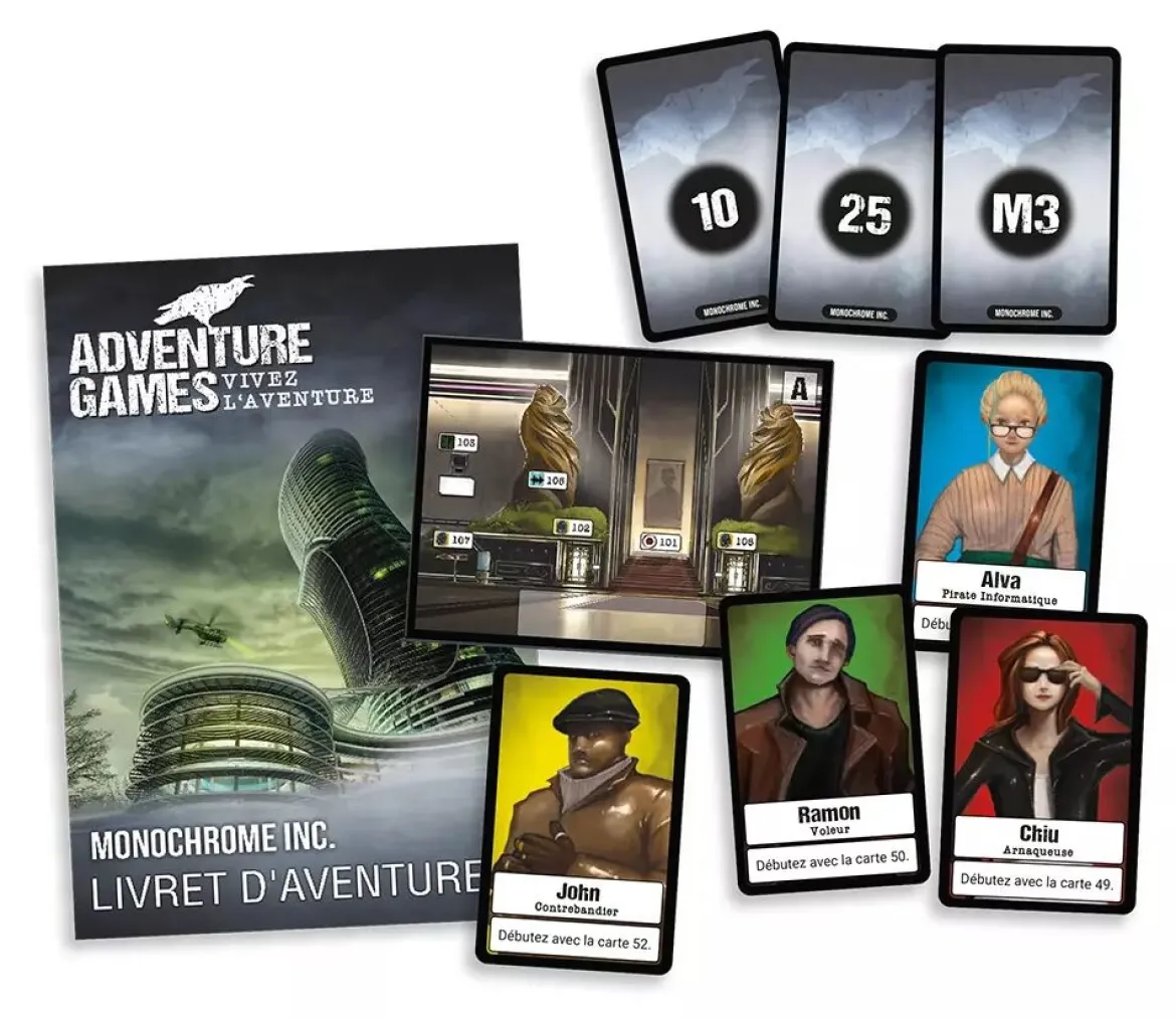 Monochrome Inc. (Adventure Games)