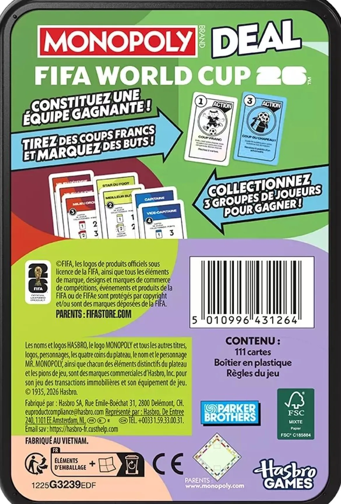 Monopoly Deal - FIFA World Cup 2026