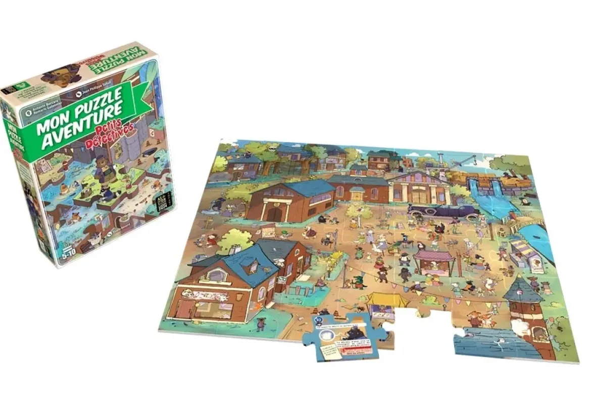 Mon Puzzle Aventure : Petits Détectives