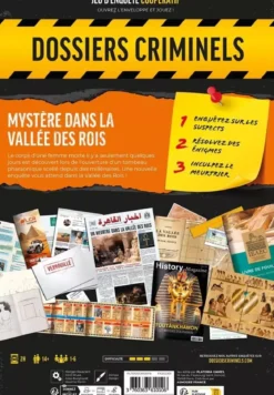 Mystère Dans la Vallée des Rois (Dossiers Criminels)