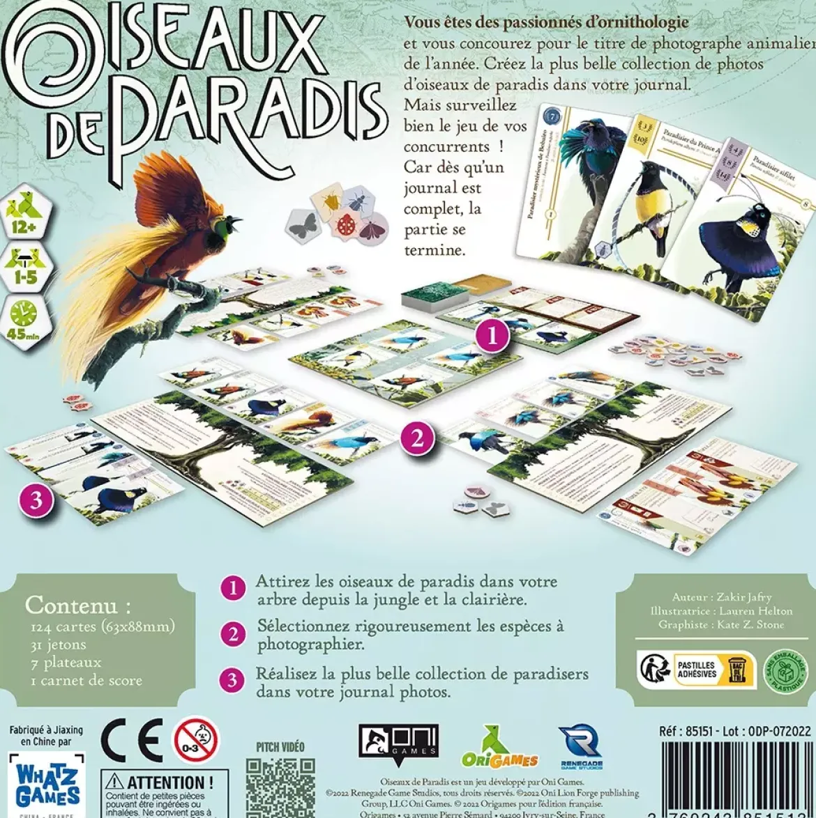 Oiseaux de Paradis