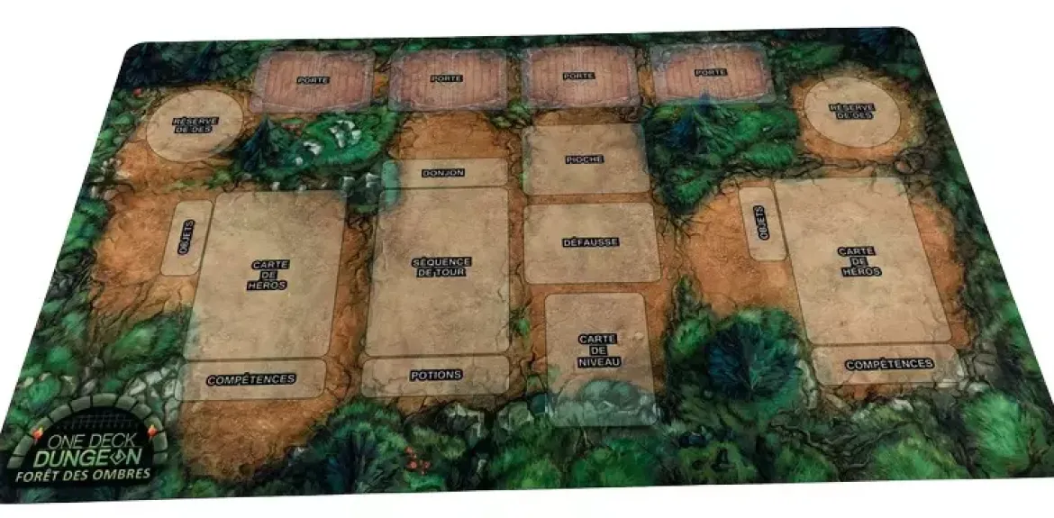 One Deck Dungeon : Tapis de Jeu