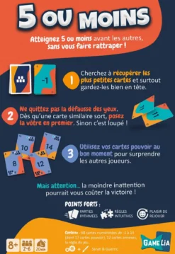 5 ou Moins