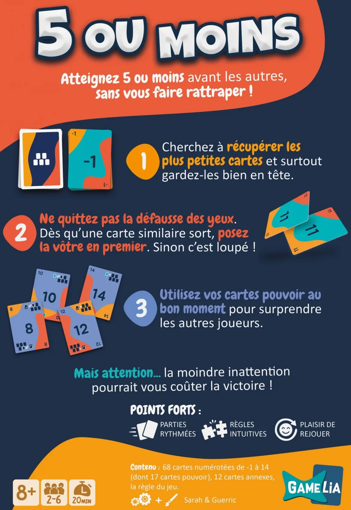 5 ou Moins