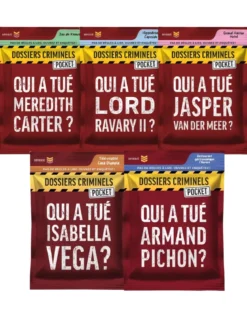 Pack Dossiers Criminels Pocket