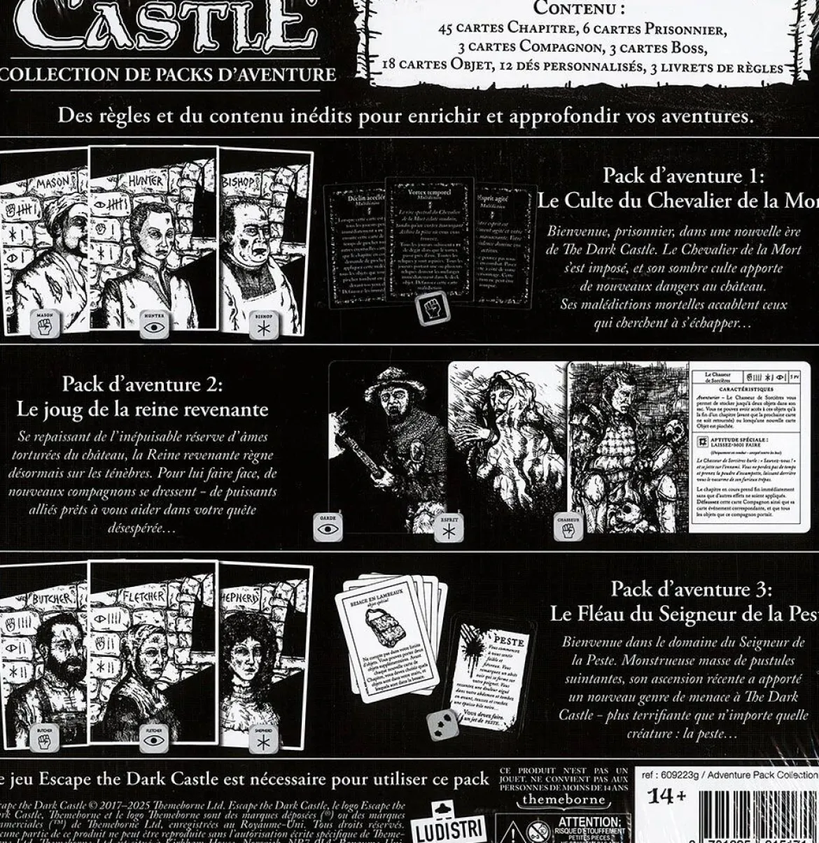 Pack 3 extensions - Escape The Dark Castle