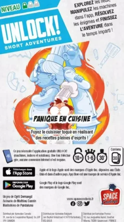 Panique en Cuisine - Unlock! Short Adventures