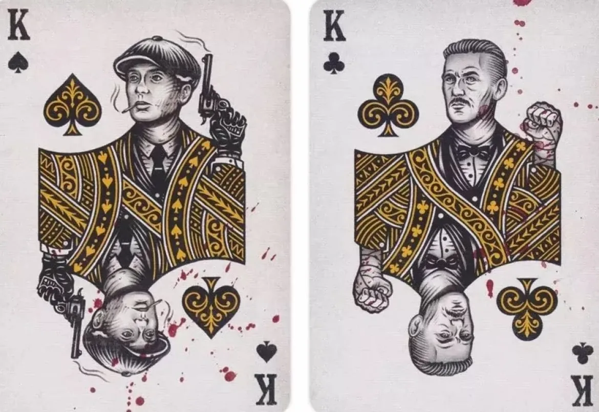 Peaky Blinders - Jeu de 54 Cartes - Theory11