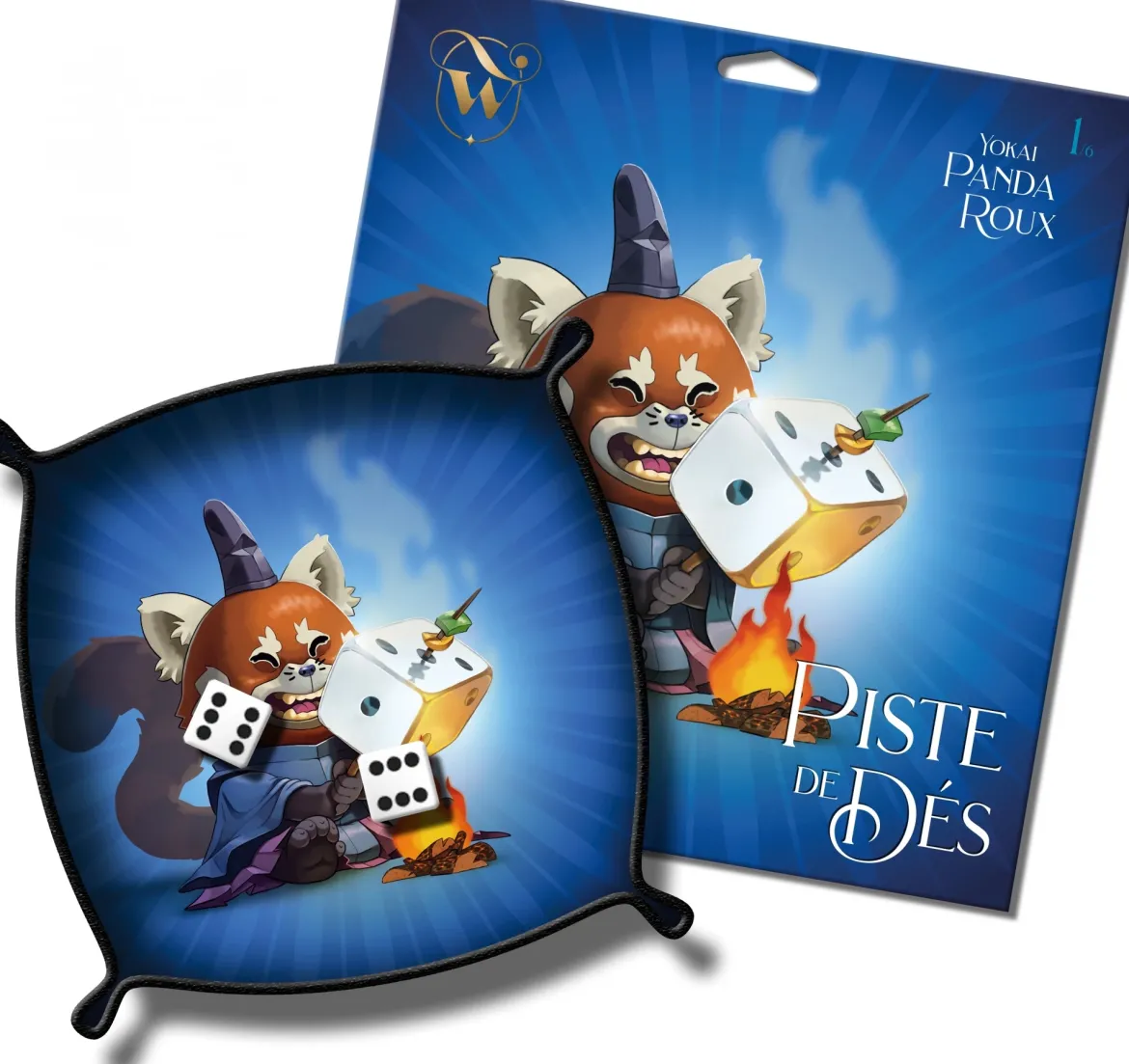 Piste de dés Yokai : Panda Roux