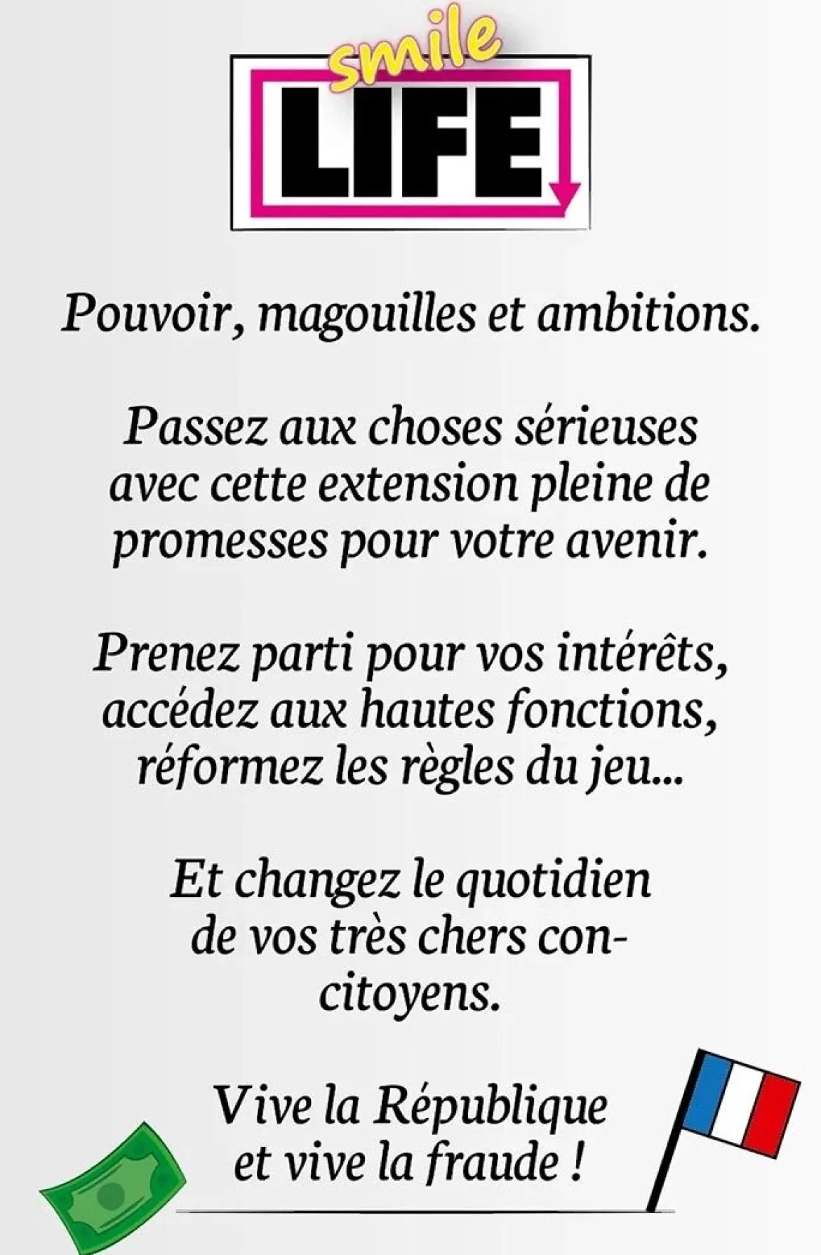 Politique (Ext. Smile Life)