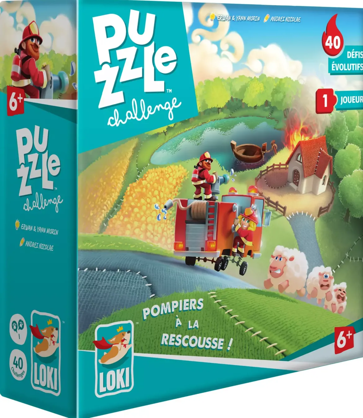 Pompiers à la Rescousse - Puzzle Challenge - Loki