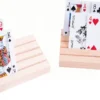 Porte-Cartes Pyramide en Bois Massif (x2)