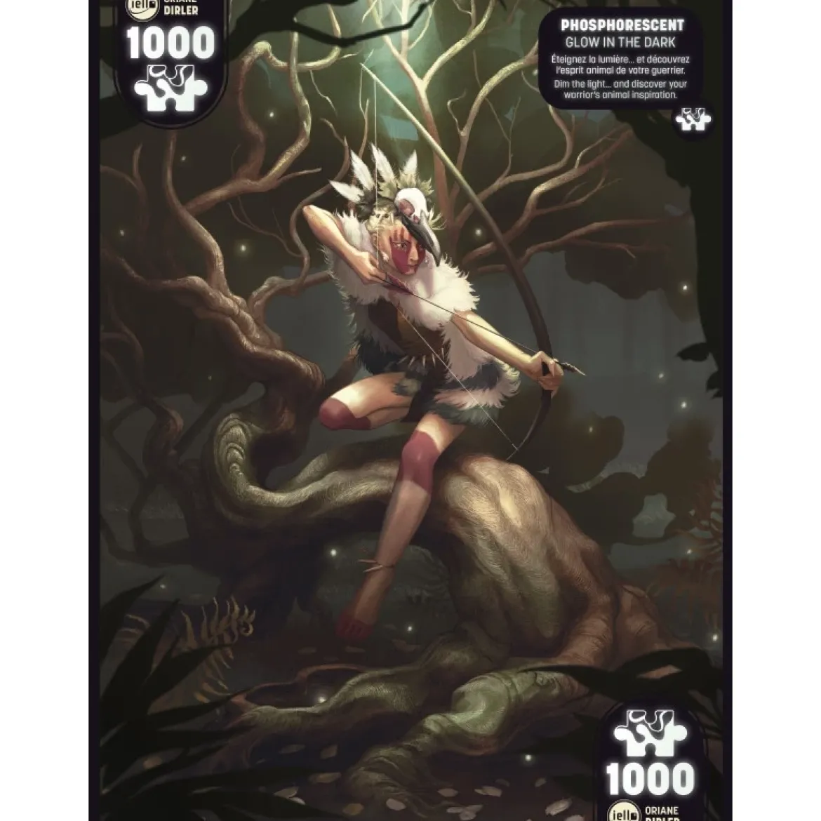 Puzzle Phosphorescent - Forest Spirit (1000P)