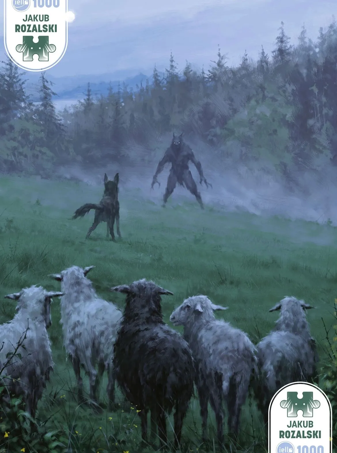 Puzzle Signature - Moutons (1000P)